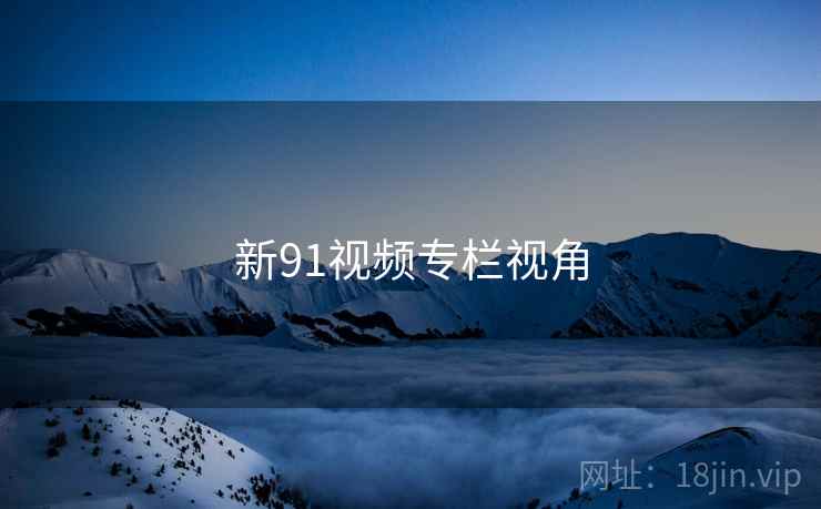 新91视频专栏视角